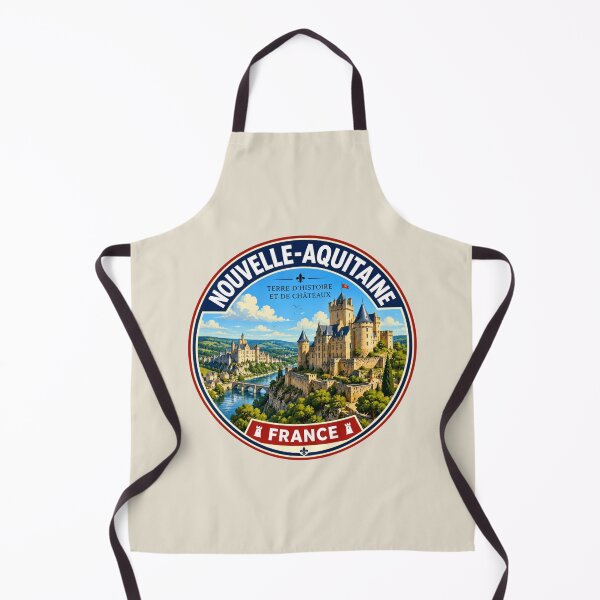Item preview, Nouvelle-Aquitaine, France - Castles Medieval Châteaux designed and sold by Myra365Art.