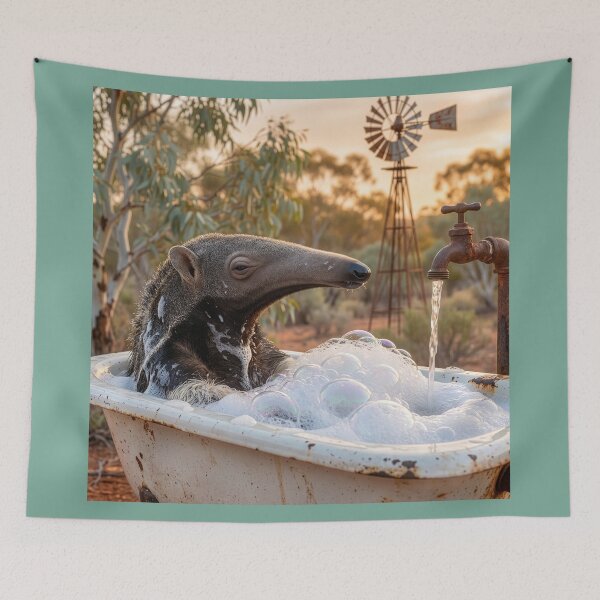Item preview, Parched Anteater Has a Bath designed and sold by Tridentulus.
