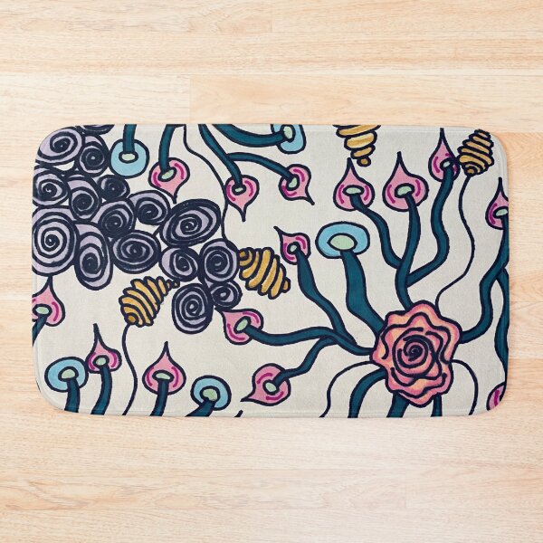 Item preview, Abstract Alien Flowers designed and sold by artbyalette.