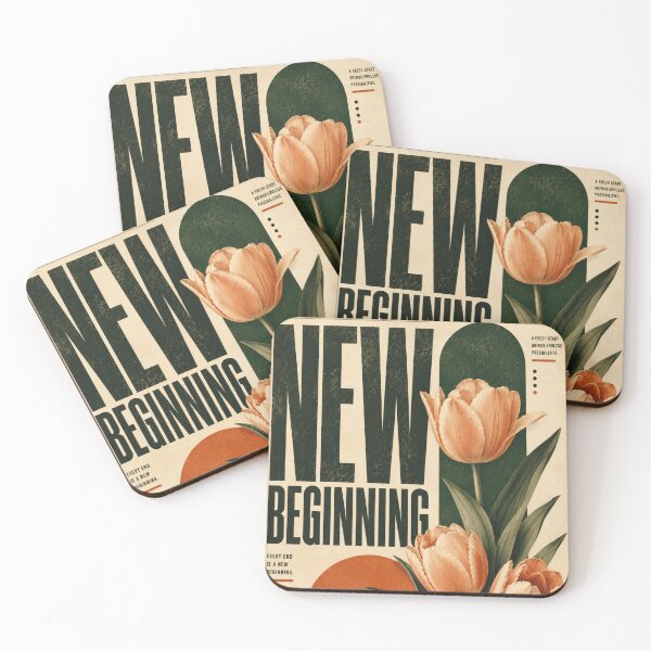 Item preview, New Beginning – Vintage Tulip Botanical Poster | Retro Editorial Floral Wall Art designed and sold by Watchyyy.