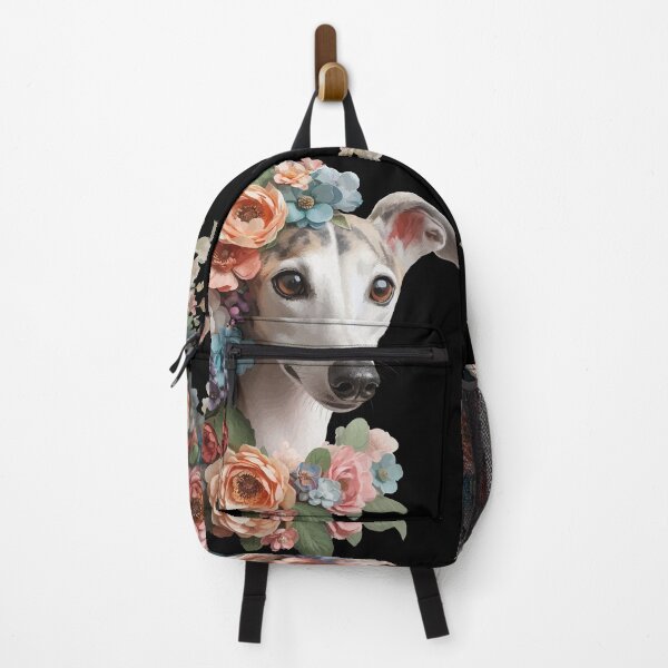 Item preview, Flowers Galgoherz No. 2 designed and sold by GALOGO – Art for Sighthounds & Animal Welfare.