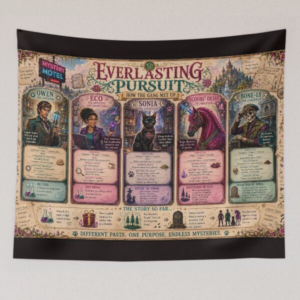 Item preview, Scoobi’ Deire’ and Her Discovery Crew designed and sold by Ediblelove.