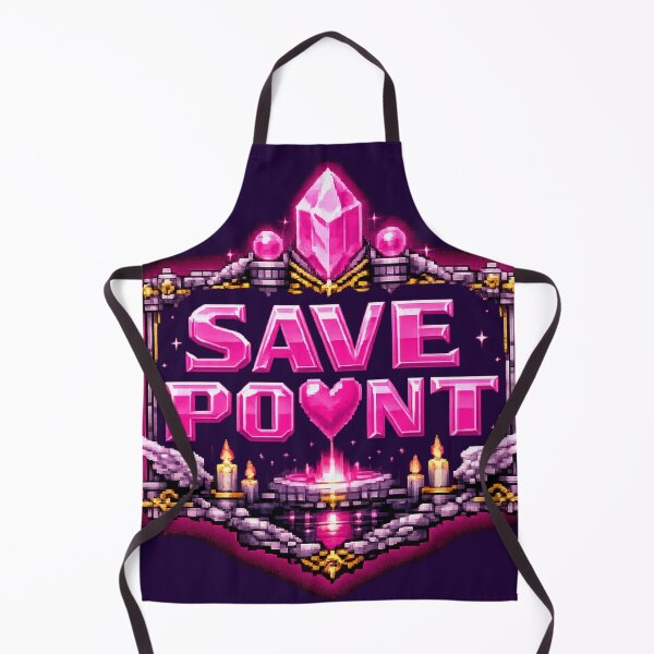 Item preview, Save Point - Retro RPG Gaming T-Shirt Design designed and sold by PixelThumbPrint.
