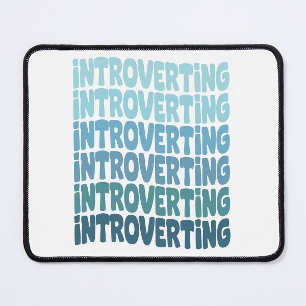 Item preview, Introverting Funny Retro Introvert Typography Design designed and sold by THROUGH-LIFE.