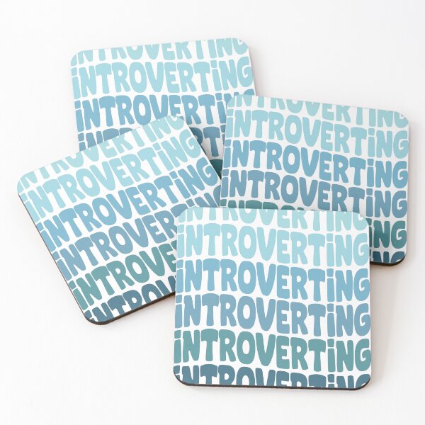 Item preview, Introverting Funny Retro Introvert Typography Design designed and sold by THROUGH-LIFE.