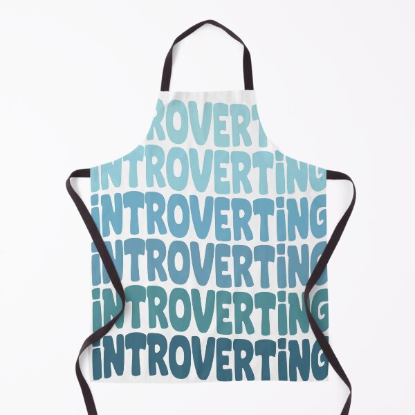 Item preview, Introverting Funny Retro Introvert Typography Design designed and sold by THROUGH-LIFE.