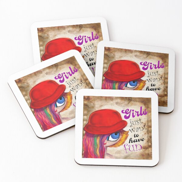 Item preview, Girls just want to have fun - Cyndi Lauper designed and sold by Alê Diaz Design Studio.
