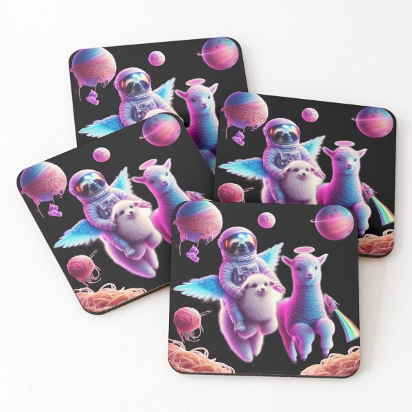 Item preview, Astronaut Sloth and Friends in Space designed and sold by LujziWorld.