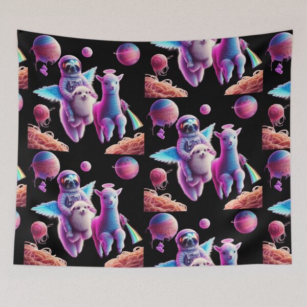 Item preview, Astronaut Sloth and Friends in Space designed and sold by LujziWorld.