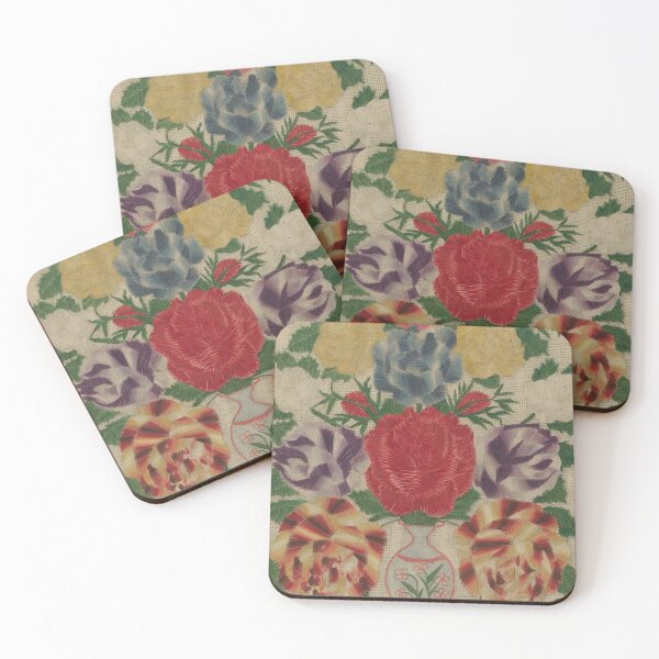 Item preview, GARDEN OF YELLOW AND RED ROSES designed and sold by THE GOOD FIND.