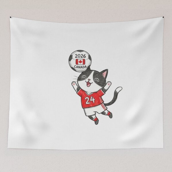 Item preview, Canada Soccer Cat #24 - 2026  Celebration designed and sold by TaiwanMemory.