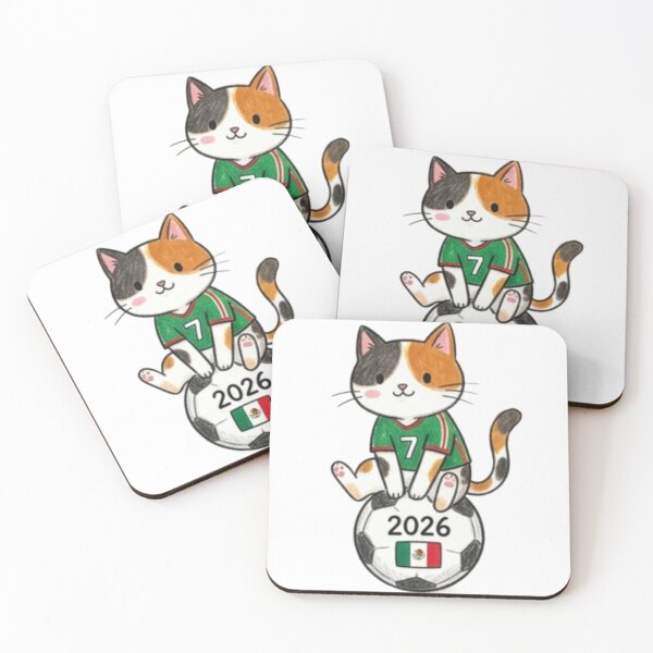 Item preview, Mexico Soccer Cat #7 - 2026  Spirit designed and sold by TaiwanMemory.