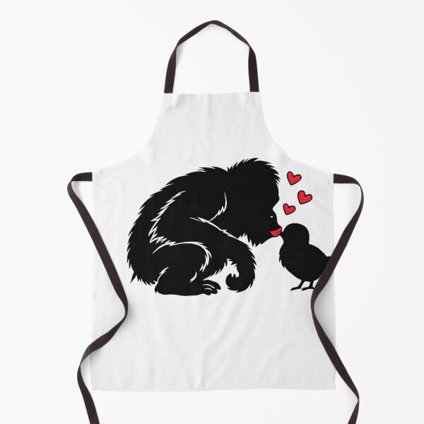 Item preview, Minimalist Orangutan and Chick Silhouette Design designed and sold by josflo12.
