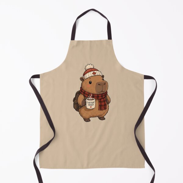 Item preview, Cute Canadian capybara designed and sold by FatBirdie.