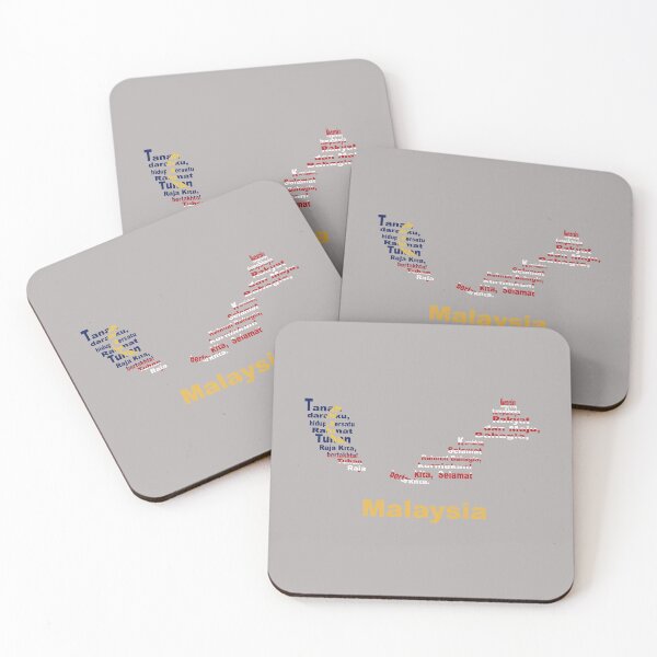 Item preview, Malaysia Anthem Map and Flag – Unity, Heritage, and National Pride designed and sold by JR78.