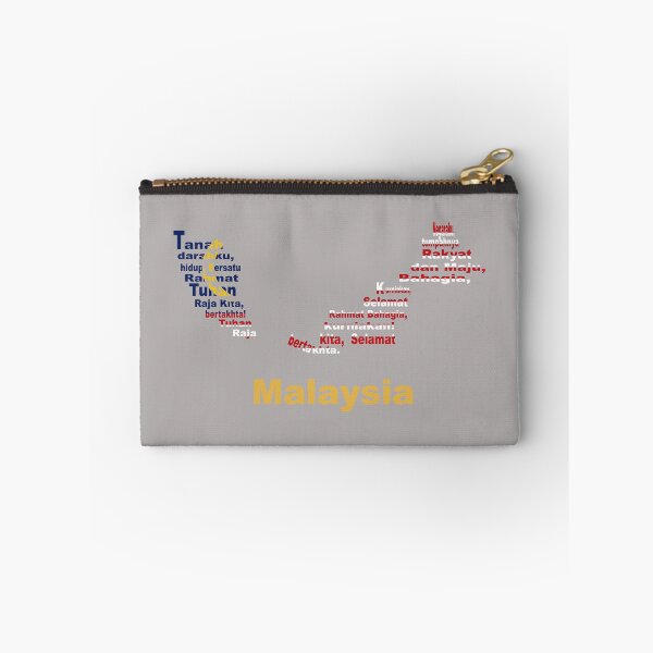 Item preview, Malaysia Anthem Map and Flag – Unity, Heritage, and National Pride designed and sold by JR78.