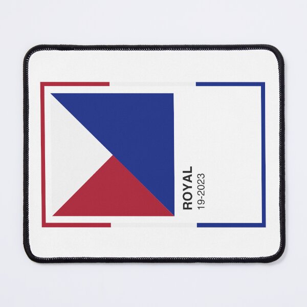 Item preview, Royal Book Red, White and Blue Colour Swatch - Red, White and Blue Border designed and sold by The Colourful Game.