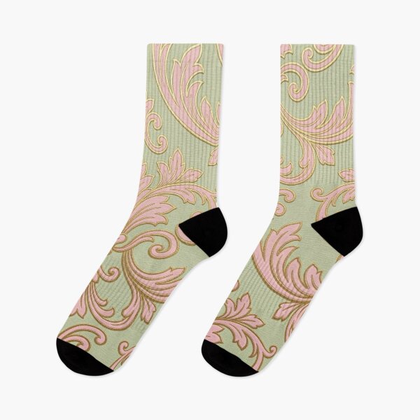 Item preview, Pistachio & Matte Pink Baroque designed and sold by DesignsByPrnces.