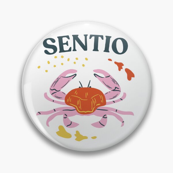 Item preview, Cancer "Sentio / I Feel" Astrological Symbol and Latin Motto  designed and sold by AnimaliaStar.