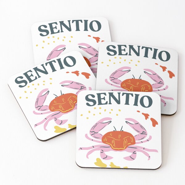 Item preview, Cancer "Sentio / I Feel" Astrological Symbol and Latin Motto  designed and sold by AnimaliaStar.