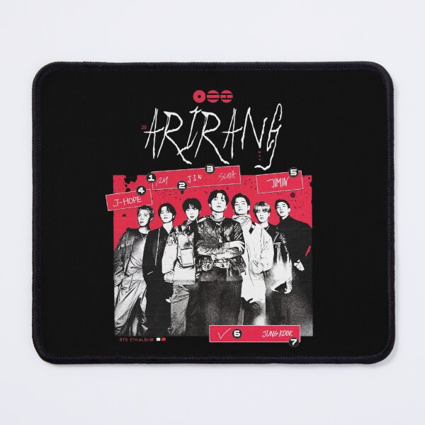 Item preview, BTS Arirang Retro Grunge Member Collage designed and sold by moamaxshop.