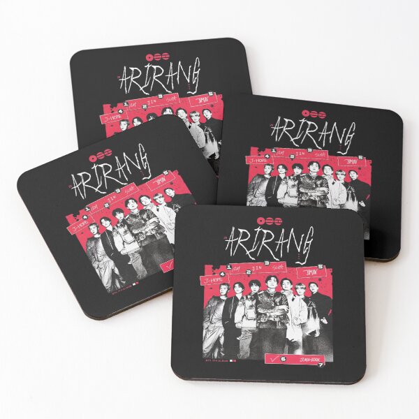 Item preview, BTS Arirang Retro Grunge Member Collage designed and sold by moamaxshop.