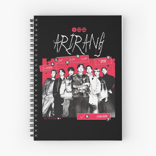 Item preview, BTS Arirang Retro Grunge Member Collage designed and sold by moamaxshop.