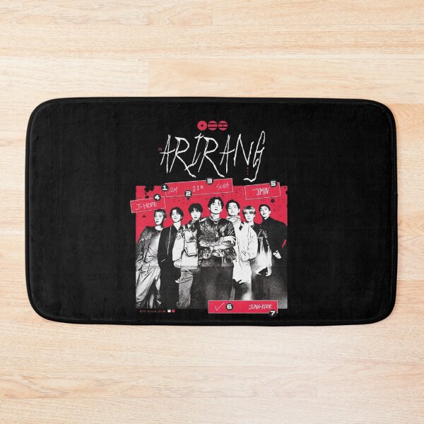 Item preview, BTS Arirang Retro Grunge Member Collage designed and sold by moamaxshop.