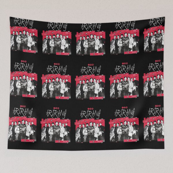 Item preview, BTS Arirang Retro Grunge Member Collage designed and sold by moamaxshop.