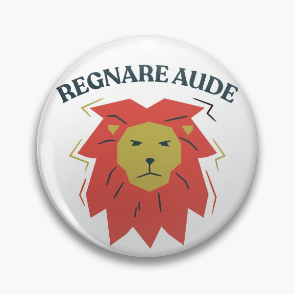 Item preview, Leo "Regnare Aude / Dare to Reign" Astrological Symbol and Latin Motto  designed and sold by AnimaliaStar.