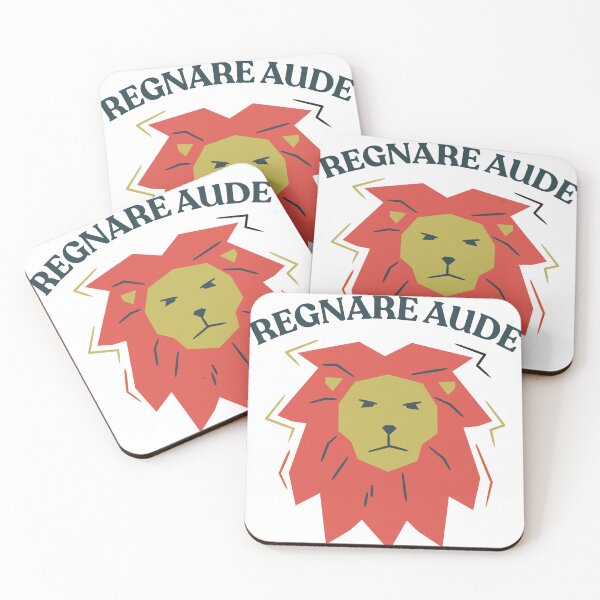 Item preview, Leo "Regnare Aude / Dare to Reign" Astrological Symbol and Latin Motto  designed and sold by AnimaliaStar.