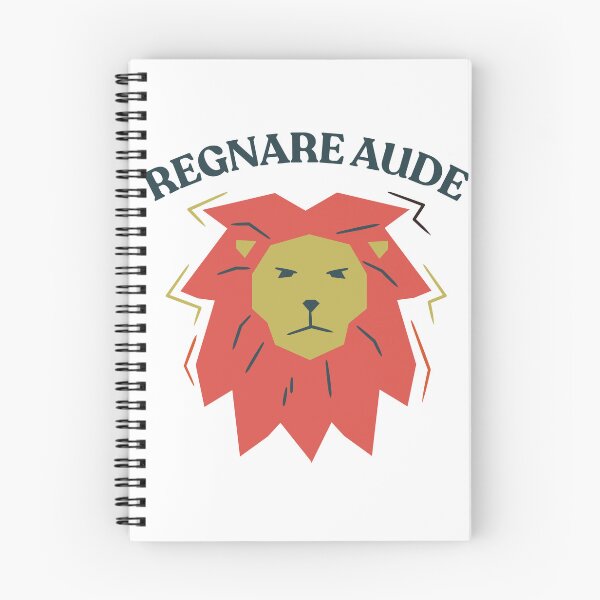 Item preview, Leo "Regnare Aude / Dare to Reign" Astrological Symbol and Latin Motto  designed and sold by AnimaliaStar.