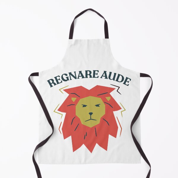 Item preview, Leo "Regnare Aude / Dare to Reign" Astrological Symbol and Latin Motto designed and sold by AnimaliaStar.