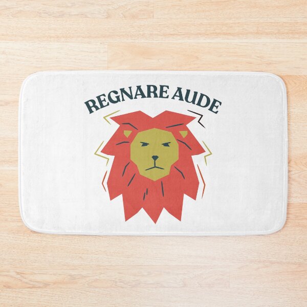Item preview, Leo "Regnare Aude / Dare to Reign" Astrological Symbol and Latin Motto  designed and sold by AnimaliaStar.