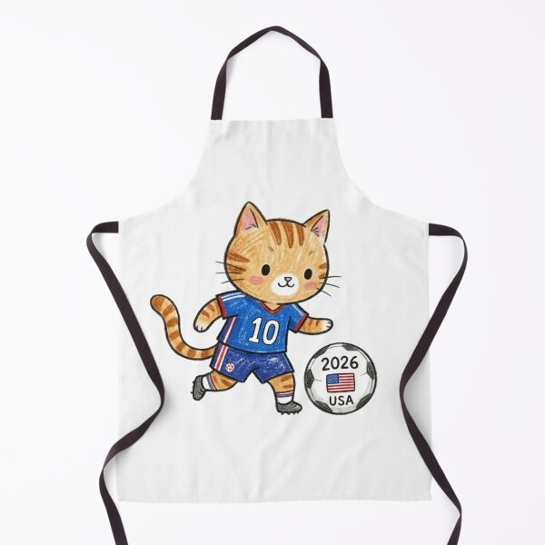 Item preview, USA Soccer Cat #10 - 2026 Fan Art designed and sold by TaiwanMemory.