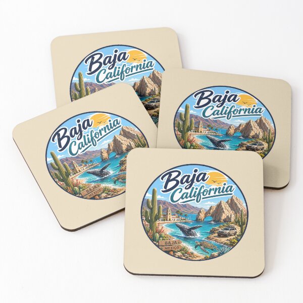 Item preview, Baja, California - Mexico Cabo Arch Coastal Desert Adventure designed and sold by Myra365Art.