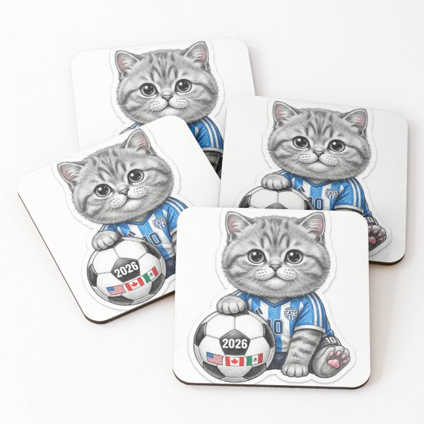 Item preview, Cute Soccer Kitten #10 - FIFA 2026  Fan Art designed and sold by TaiwanMemory.