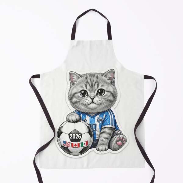 Item preview, Cute Soccer Kitten #10 - FIFA 2026 Fan Art designed and sold by TaiwanMemory.