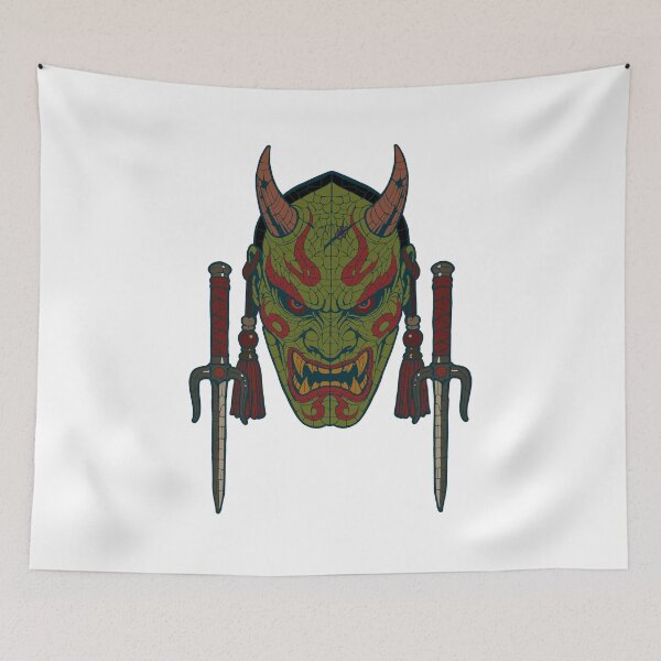 Item preview, Crimson Sai Oni designed and sold by SandersonStudio.
