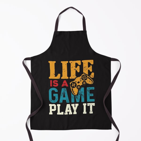 Item preview, Retro Life Is A Game Gamer Design designed and sold by A touch of creativity.