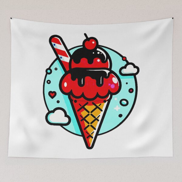 Item preview, Ice Cream Cone designed and sold by ViaARTfactory.