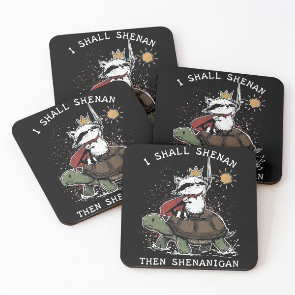 Item preview, I Shall Shenan Then Shenanigan Funny Raccoon  designed and sold by gear-posters.