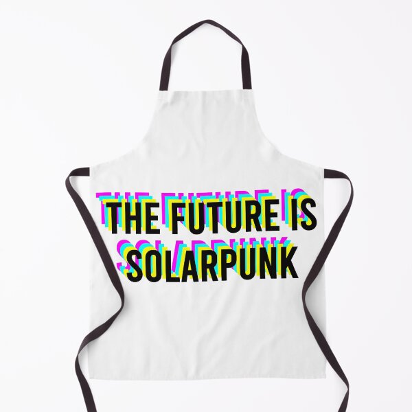 Item preview, The Future is Solarpunk Slogan 90s Vaporwave Aesthetic designed and sold by coffeepolicy.