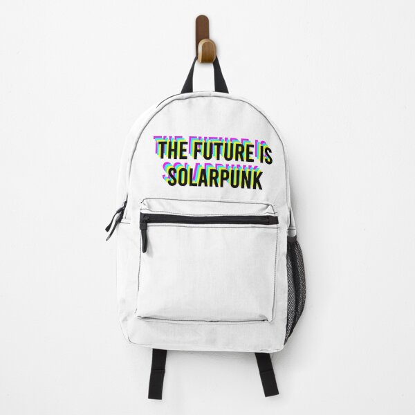 Item preview, The Future is Solarpunk Slogan 90s Vaporwave Aesthetic designed and sold by coffeepolicy.