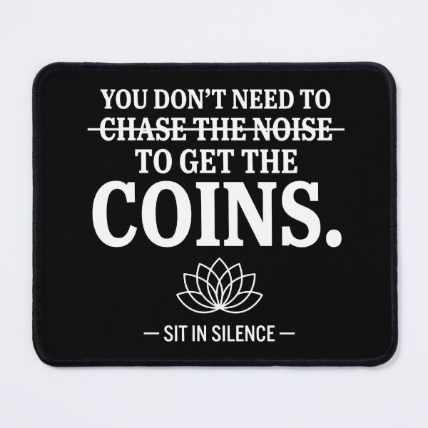 Item preview, You Don't Need To Chase—Soft Stillness. designed and sold by SitInSilence24.