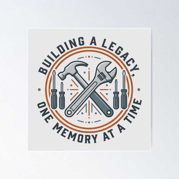Item preview, Building A Legacy One Memory Vintage Tools Dad designed and sold by LeoLabs.
