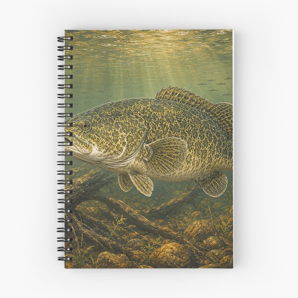 Item preview, Murray Cod in Golden Waters designed and sold by Pixel Junkies Studio.