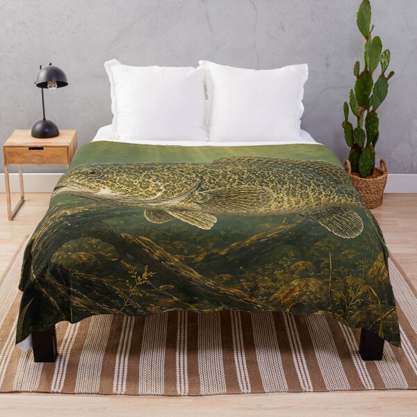 Item preview, Murray Cod in Golden Waters designed and sold by Pixel Junkies Studio.