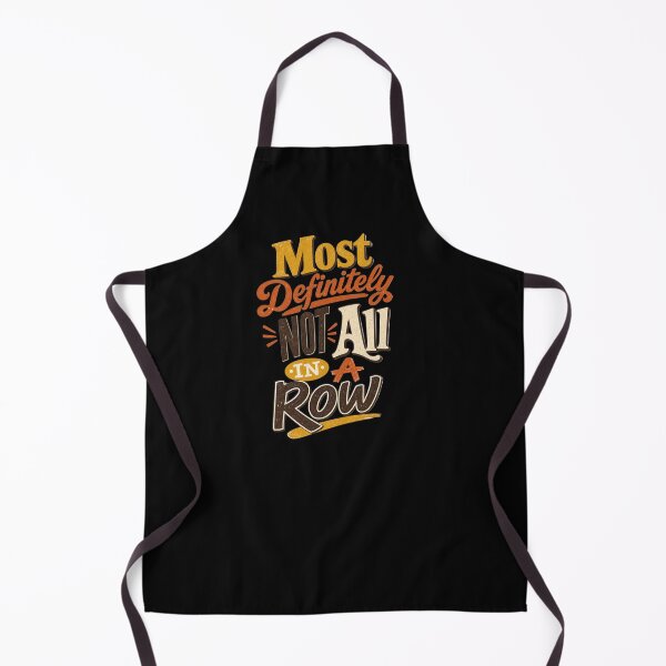 Item preview, Most Definitely Not All In A Row Retro Mom Quote T-Shirt designed and sold by Lozarux.