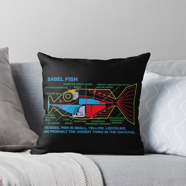 Item preview, NDVH Babel Fish H2G2 designed and sold by Nik’s T-Shirts.